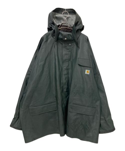 CarHartt（カーハート）CarHartt (カーハート) ラバーフーデッドコート グリーン サイズ:4XLの古着・服飾アイテム