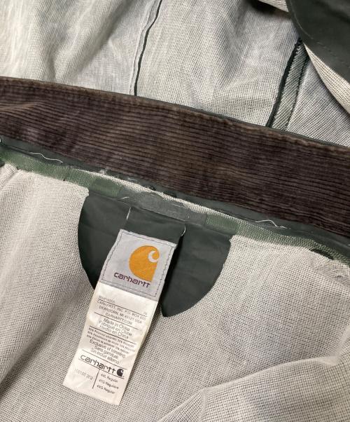 CarHartt（カーハート）CarHartt (カーハート) ラバーフーデッドコート グリーン サイズ:4XLの古着・服飾アイテム