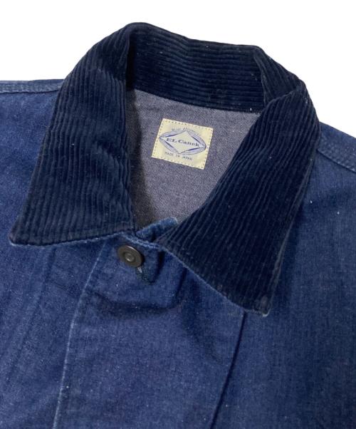EL Canek（エルカネック）EL Canek (エルカネック) カバーオール インディゴ サイズ:Mの古着・服飾アイテム