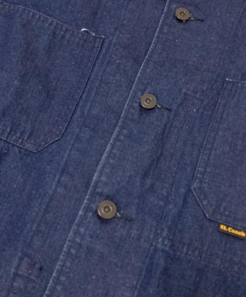 EL Canek（エルカネック）EL Canek (エルカネック) カバーオール インディゴ サイズ:Mの古着・服飾アイテム