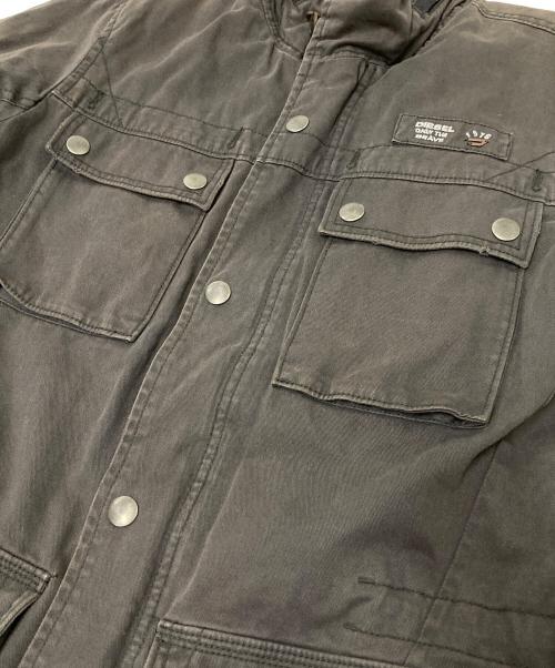 DIESEL（ディーゼル）DIESEL (ディーゼル) M65ジャケット グレー サイズ:Sの古着・服飾アイテム