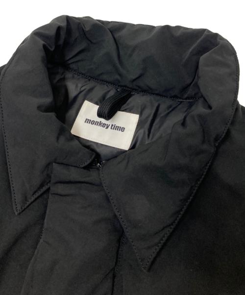 MONKEY TIME（モンキータイム）MONKEY TIME (モンキータイム) パテッド プリマロフト タフタジャケット ブラック サイズ:Mの古着・服飾アイテム