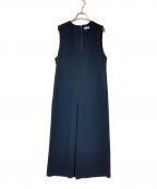 BALLSEYボールジィ）の古着「ジョーゼットジャージー オールインワン」｜ネイビー