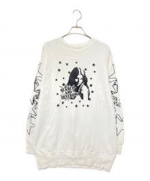 Hysteric Glamour（ヒステリックグラマー）の古着「プリントスウェット」｜ホワイト