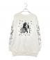 Hysteric Glamour（ヒステリックグラマー）の古着「プリントスウェット」｜ホワイト