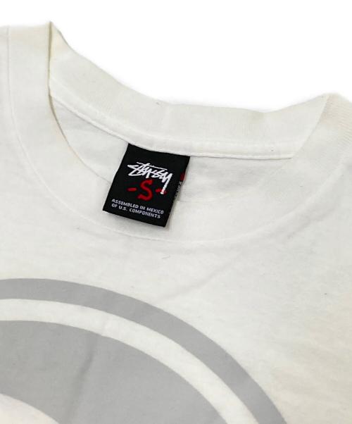stussy（ステューシー）stussy (ステューシー) プリントTシャツ ホワイト サイズ:Sの古着・服飾アイテム