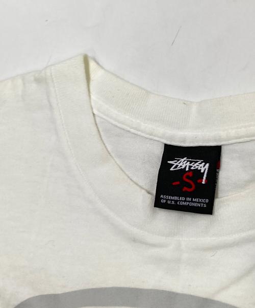 stussy（ステューシー）stussy (ステューシー) プリントTシャツ ホワイト サイズ:Sの古着・服飾アイテム