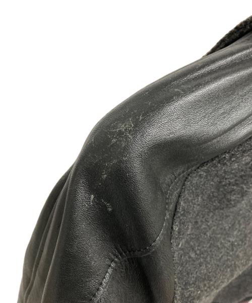 DIESEL（ディーゼル）DIESEL (ディーゼル) スタジャン グレー×ブラック サイズ:Sの古着・服飾アイテム