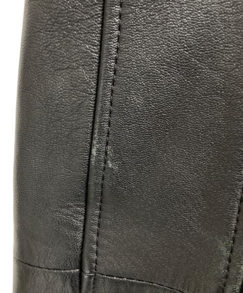 DIESEL（ディーゼル）DIESEL (ディーゼル) スタジャン グレー×ブラック サイズ:Sの古着・服飾アイテム