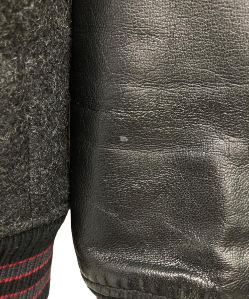 DIESEL（ディーゼル）DIESEL (ディーゼル) スタジャン グレー×ブラック サイズ:Sの古着・服飾アイテム