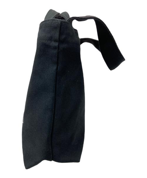 PORTER（ポーター）PORTER (ポーター) LOWERCASE (ロウワーケース) キャンバスショルダーバッグ ブラック×ホワイト サイズ:下記参照の古着・服飾アイテム