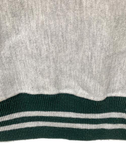 Champion（チャンピオン）Champion (チャンピオン) 90‘Sリバースウィーブスウェット グレー×グリーン サイズ:XXLの古着・服飾アイテム
