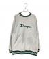 Champion（チャンピオン）の古着「90‘Sリバースウィーブスウェット」｜グレー×グリーン