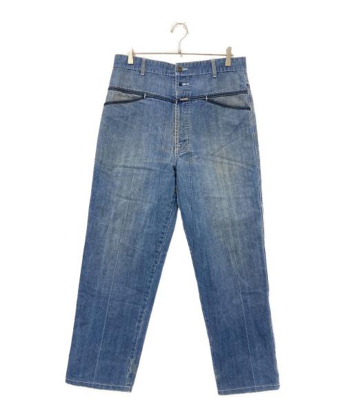 MARITHE+FRANCOIS GIRBAUD（マリテフランソワジルボー）MARITHE+FRANCOIS GIRBAUD (マリテフランソワジルボー) デニムパンツ インディゴ サイズ:34の古着・服飾アイテム