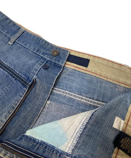 MARITHE+FRANCOIS GIRBAUD（マリテフランソワジルボー）MARITHE+FRANCOIS GIRBAUD (マリテフランソワジルボー) デニムパンツ インディゴ サイズ:34の古着・服飾アイテム