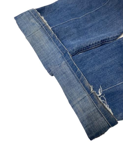 MARITHE+FRANCOIS GIRBAUD（マリテフランソワジルボー）MARITHE+FRANCOIS GIRBAUD (マリテフランソワジルボー) デニムパンツ インディゴ サイズ:34の古着・服飾アイテム