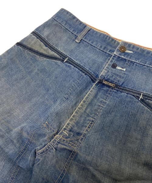 MARITHE+FRANCOIS GIRBAUD（マリテフランソワジルボー）MARITHE+FRANCOIS GIRBAUD (マリテフランソワジルボー) デニムパンツ インディゴ サイズ:34の古着・服飾アイテム