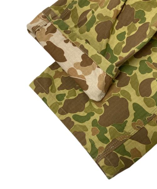 GROVERS（グローバーズ）GROVERS (グローバーズ) ペインターパンツ グリーン×ブラウン サイズ:31の古着・服飾アイテム