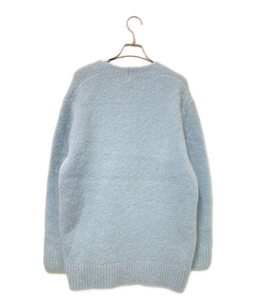 A.P.C.（アーペーセー）A.P.C. (アーペーセー) アルパカ混カーディガン ブルー サイズ:Mの古着・服飾アイテム