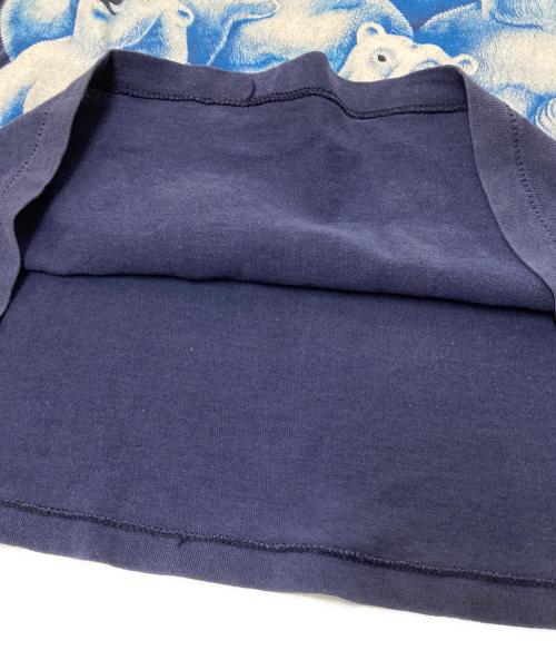 COKE（コーク）COKE (コーク) プリントTシャツ ネイビー サイズ:Mの古着・服飾アイテム