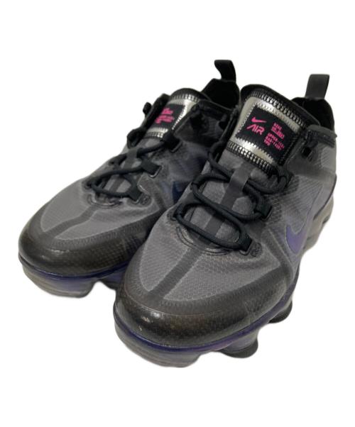 NIKE（ナイキ）NIKE (ナイキ) AIR VAPORMAX 2019 GS ブラック×ブルー サイズ:23.5cmの古着・服飾アイテム
