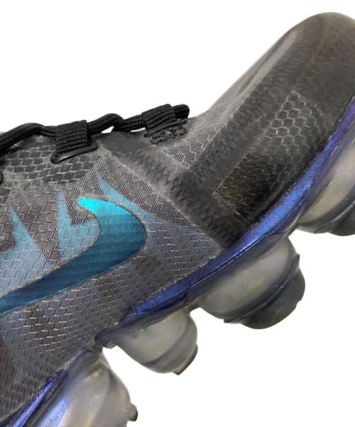 NIKE（ナイキ）NIKE (ナイキ) AIR VAPORMAX 2019 GS ブラック×ブルー サイズ:23.5cmの古着・服飾アイテム