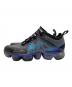 NIKE (ナイキ) AIR VAPORMAX 2019 GS ブラック×ブルー サイズ:23.5cm：4000円
