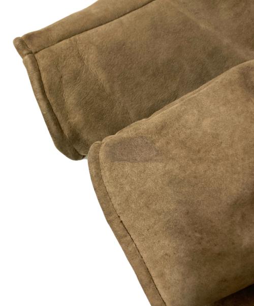 O'NED（オーネッド）O'NED (オーネッド) ムートンコート ブラウン サイズ:52の古着・服飾アイテム