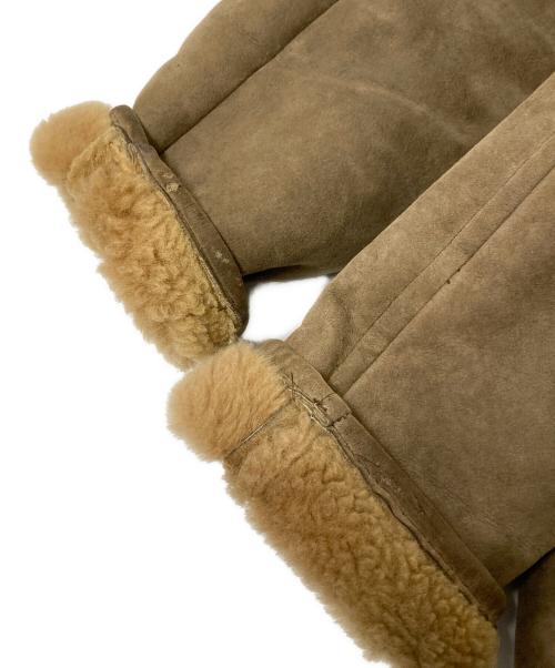 O'NED（オーネッド）O'NED (オーネッド) ムートンコート ブラウン サイズ:52の古着・服飾アイテム