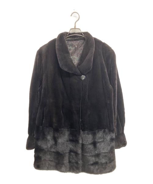 SAGA MINK（サガミンク）SAGA MINK (サガミンク) ファーコート ブラウン サイズ:Fの古着・服飾アイテム