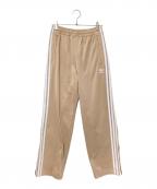 adidasアディダス）の古着「アディカラー クラシックス ファイヤーバード トラックパンツ」｜ベージュ