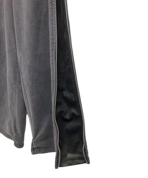Présente（プレゾント）Présente (プレゾント) GARMENT DYED SIDE ZIP SWEAT PANTS ブラック サイズ:Lの古着・服飾アイテム