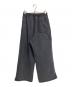 Présente (プレゾント) GARMENT DYED SIDE ZIP SWEAT PANTS ブラック サイズ:L：12000円