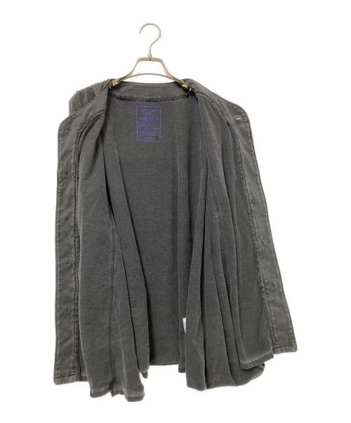 Rebuild by Needles（リビルドバイニードルス）Rebuild by Needles (リビルドバイニードルス) 3 Cut Wide Baseball Tee グレー サイズ:oneの古着・服飾アイテム