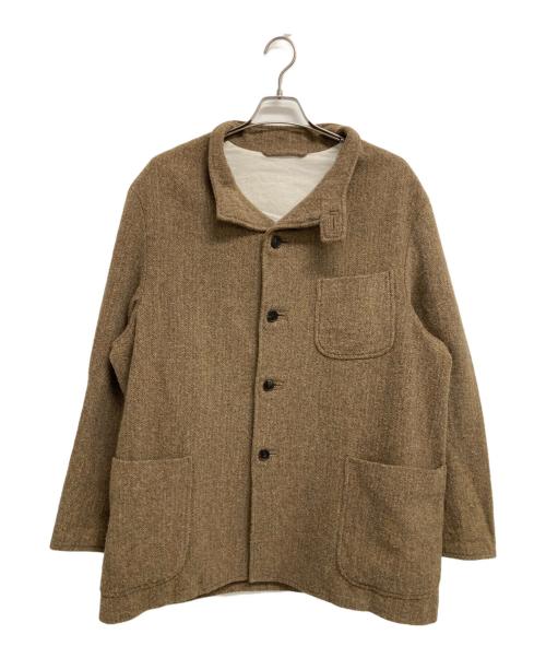 A.PRESSE（アプレッセ）A.PRESSE (アプレッセ) Tweed Hunting Jacket ブラウン サイズ:3の古着・服飾アイテム