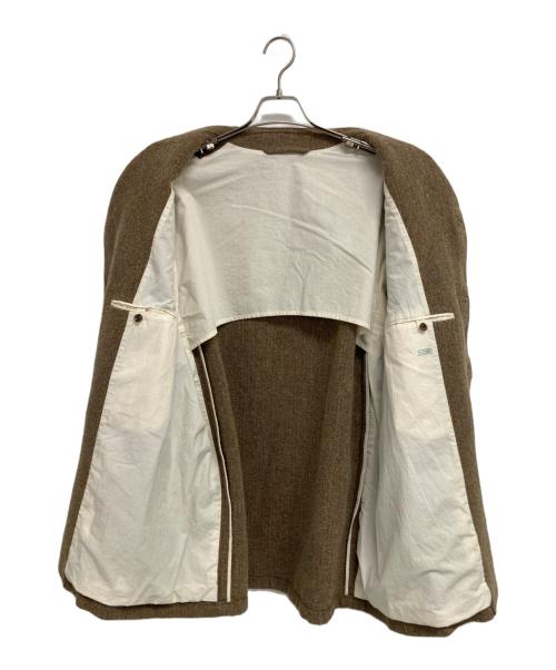 A.PRESSE（アプレッセ）A.PRESSE (アプレッセ) Tweed Hunting Jacket ブラウン サイズ:3の古着・服飾アイテム