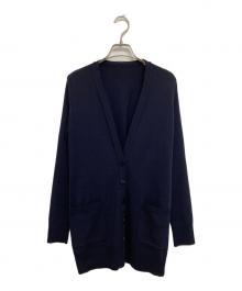 FOXEY（フォクシー）の古着「ロングカーディガン」｜ネイビー