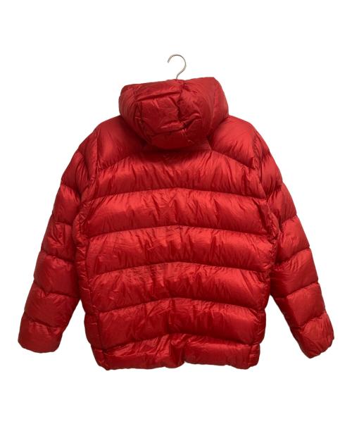 Patagonia（パタゴニア）Patagonia (パタゴニア) フィッツロイ・ダウン・フーディ レッド サイズ:Lの古着・服飾アイテム