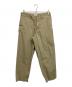 WTAPS（ダブルタップス）の古着「ワークパンツ」｜ベージュ