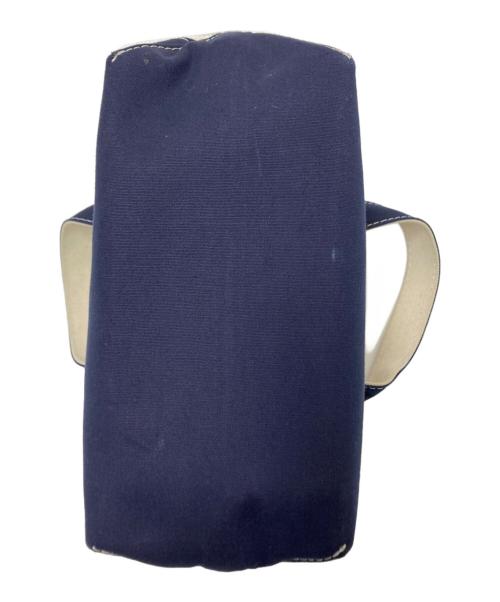 The Skirt Chronicles（スカート クロニクルズ）The Skirt Chronicles (スカート クロニクルズ) SLOBE IENA (スローブ イエナ) キャンバスミニトートバッグ アイボリー×ネイビー サイズ:下記参照の古着・服飾アイテム