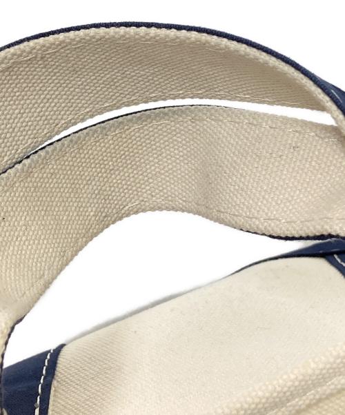 The Skirt Chronicles（スカート クロニクルズ）The Skirt Chronicles (スカート クロニクルズ) SLOBE IENA (スローブ イエナ) キャンバスミニトートバッグ アイボリー×ネイビー サイズ:下記参照の古着・服飾アイテム