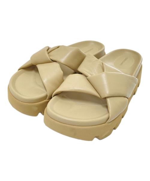 Ferragamo（フェラガモ）Ferragamo (フェラガモ) スポーツサンダル ベージュ サイズ:6 1/2の古着・服飾アイテム