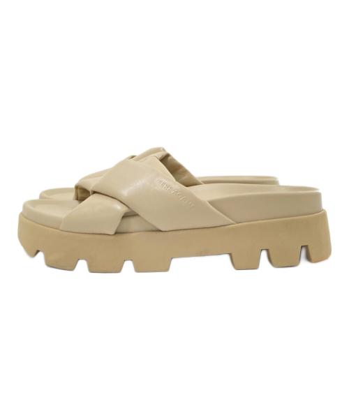 Ferragamo（フェラガモ）Ferragamo (フェラガモ) スポーツサンダル ベージュ サイズ:6 1/2の古着・服飾アイテム