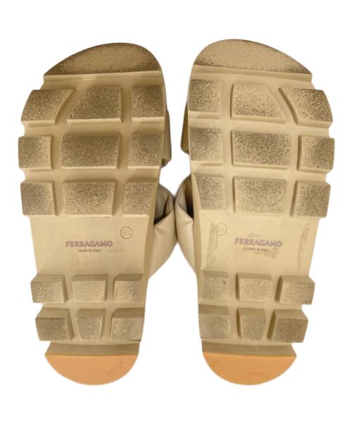 Ferragamo（フェラガモ）Ferragamo (フェラガモ) スポーツサンダル ベージュ サイズ:6 1/2の古着・服飾アイテム
