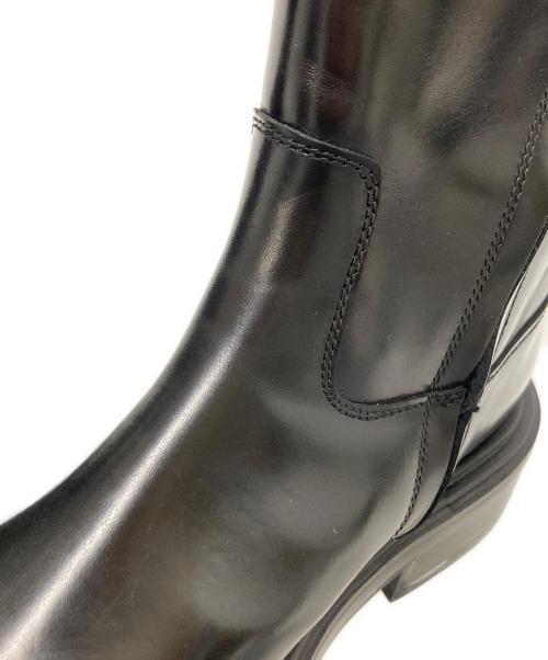 Ferragamo（フェラガモ）Ferragamo (フェラガモ) SIDE ZIP BOOTS ブラック サイズ:6 1/2の古着・服飾アイテム