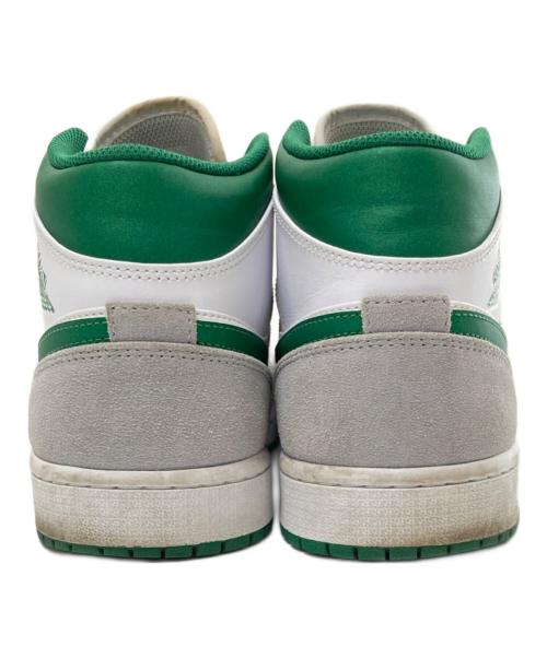 NIKE（ナイキ）NIKE (ナイキ) ハイカットスニーカー グリーン×ホワイト サイズ:27.0cmの古着・服飾アイテム