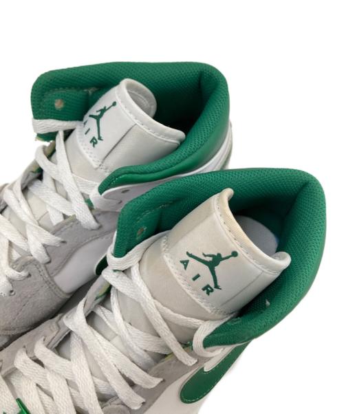 NIKE（ナイキ）NIKE (ナイキ) ハイカットスニーカー グリーン×ホワイト サイズ:27.0cmの古着・服飾アイテム