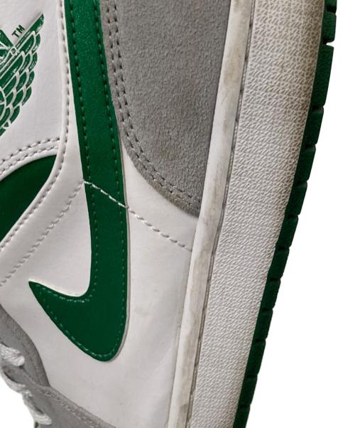 NIKE（ナイキ）NIKE (ナイキ) ハイカットスニーカー グリーン×ホワイト サイズ:27.0cmの古着・服飾アイテム