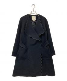 Kate Spade（ケイトスペード）の古着「ウールコート」｜ネイビー