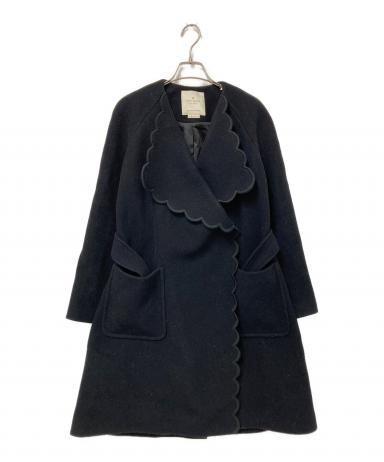 中古・古着通販】Kate Spade (ケイトスペード) ウールコート ネイビー